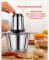 Кухонный измельчитель с металлической чашей 3 литра 1500w