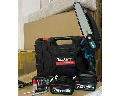 Аккумуляторная мини пила DUC155Z 48V, 2 АКБ. 800W