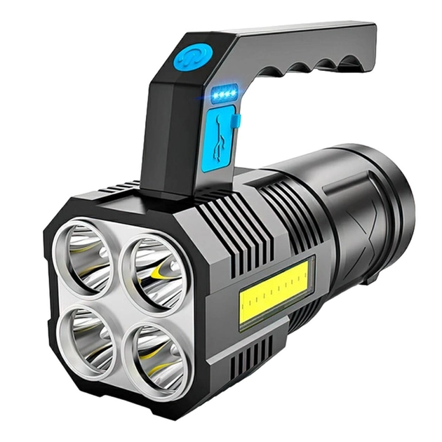 Ручной водонепроницаемый фонарь со встроенным аккумулятором