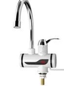 Проточный водонагреватель Delimano, кран+душевой шланг, с LED дисплеем, с нижней подачей