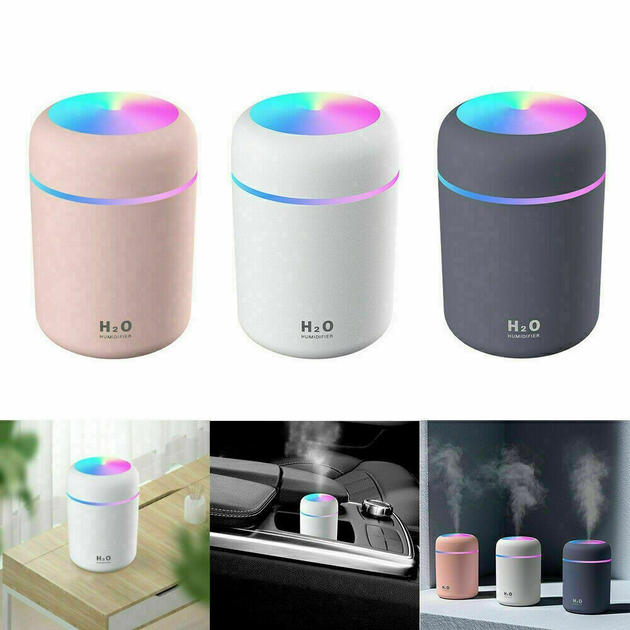 Увлажнитель воздуха Colorful Humidifier H2O; с LED-подсветкой