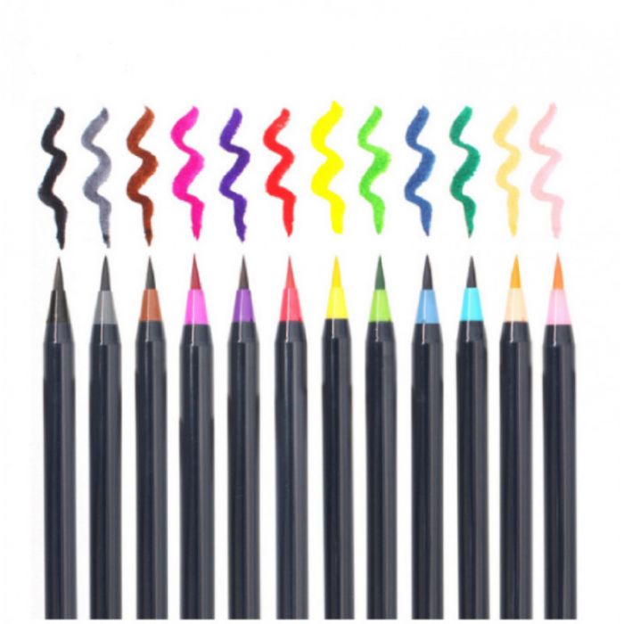 Акварельные маркеры с кисточкой ART SET 20 цветов на водной основе