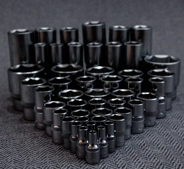 Набор инструментов YATO; 216 предметов, 1/4", 3/8", 1/2", 6-гранный