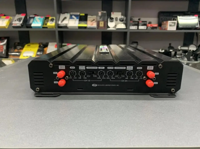 Автомобильный усилитель Boschmann BM Audio, 1700 Вт, 4-х канальный
