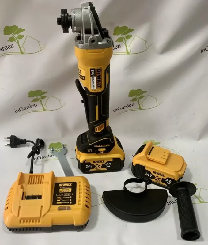 Аккумуляторная угловая шлифмашина (УШМ-Болгарка), DCG413 brushless(беcщеточная)
