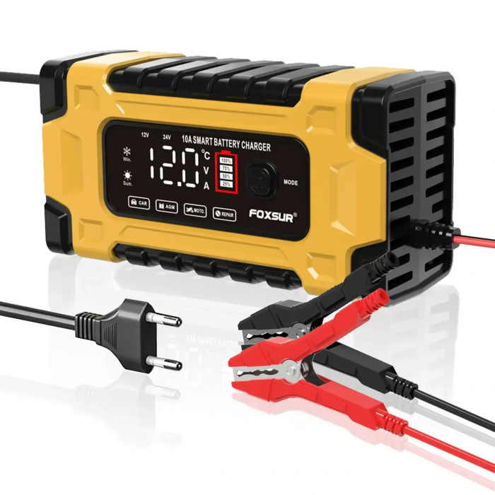 Încărcător pentru acumulatori 12/24V