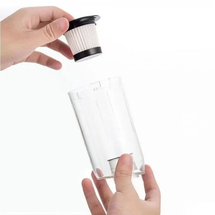 Aspirator vertical fără fir pentru casă și mașină, fără sac, 320 W