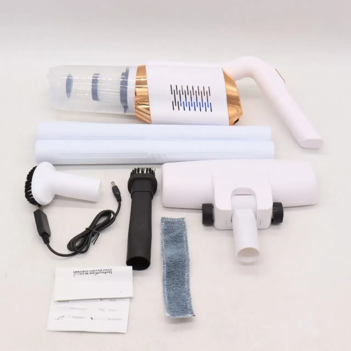 Aspirator vertical fără fir pentru casă și mașină, fără sac, 320 W