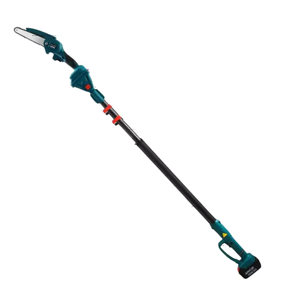 Set 3în1: Foarfecă + Mini-ferăstrău + Tija telescopică 3 m, 36V, 5Ah, 2 acumulatori