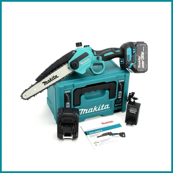Аккумуляторная мини-пила DUC155HN (36 V, 5AH, шина 20 см) с автоматической смазкой цепи