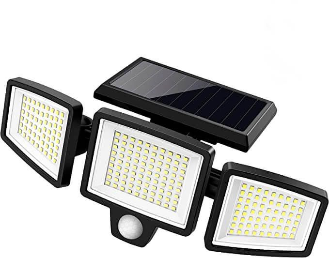 Lampă stradală cu senzor de mișcare, solară