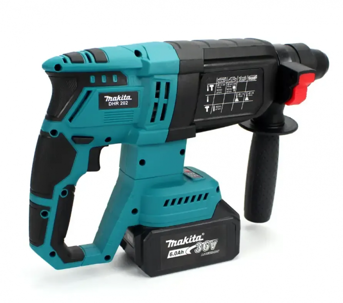 Набор электроинструментов 4в1; перфоратор, УШМ, шуруповерт, гайковерт 