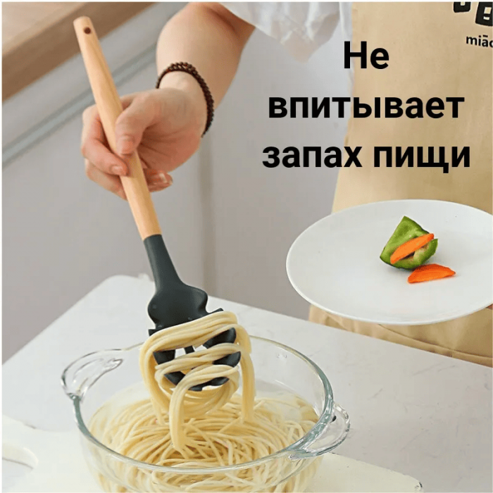 Силиконовый кухонный набор принадлежностей Kitchen stuff 12 предметов