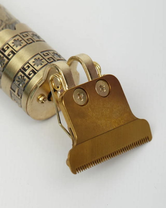 Триммер Vintage T9; для бритья/стрижки, золотой
