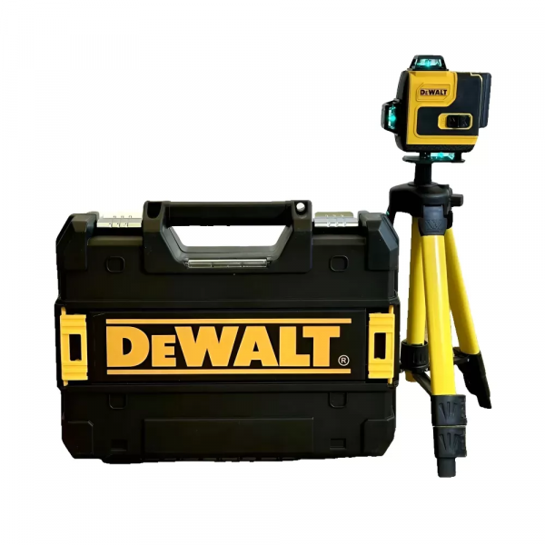 Аккумуляторный лазерный уровень нивелир (4D, 16 лучей), 2 АКБ