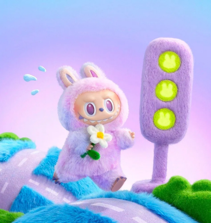Детская игрушка-брелок Labubu Monsters V3