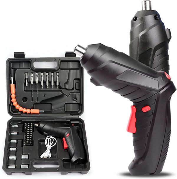 Электрическая отвертка трансформер, 48 элементов , мини-шуруповерт