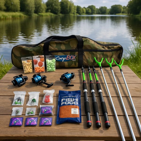 Большой рыболовный набор 20 в 1