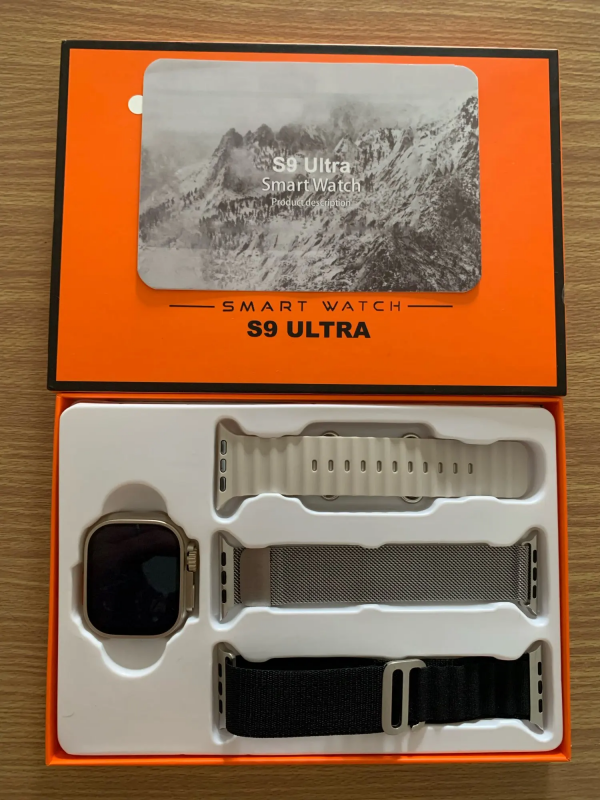 Наручные часы S9 Ultra (3 ремешка)