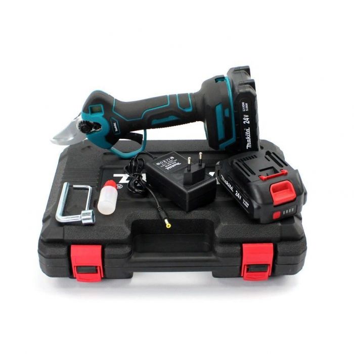 Аккумуляторний секатор DUP 270 (24V, 5AH), 2АКБ