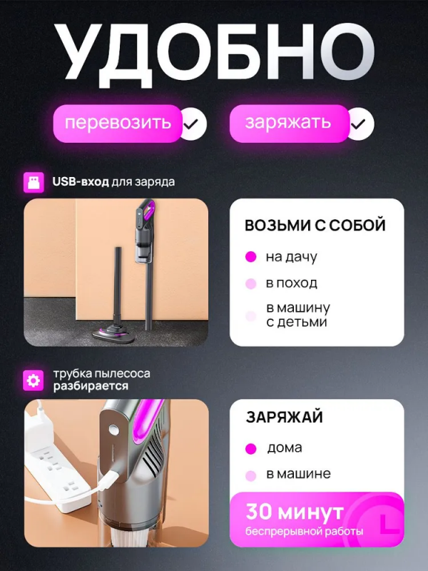 Беспроводной пылесос Dyson