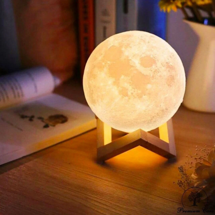Ночник Moon Lamp с пультом, 15 см