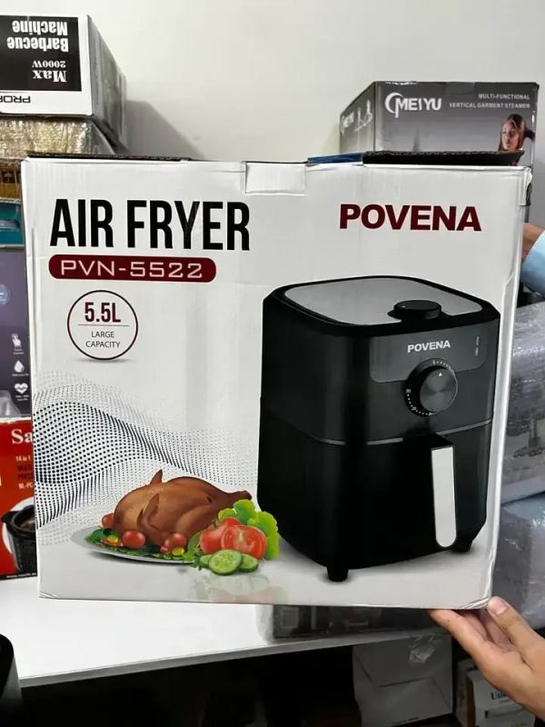 Аэрофритюрница-мультипечь POVENA AIR FRYER PVN-5522 (5.5L)